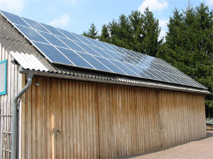 Solaranlage, Solarzellen, Solartechnik 